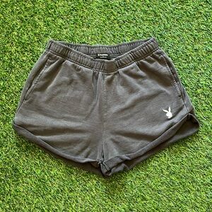 Playboy x PacSun Bunny Rolled Shorts Medium